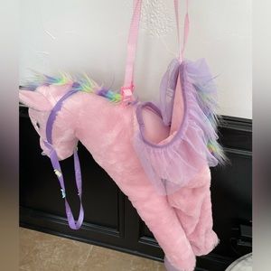 Toddler “Ride-on” unicorn costume
